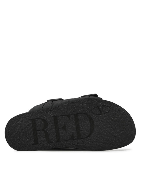 Red Valentino Red Valentino Šlepetės XQ0S0H45KAG Juoda