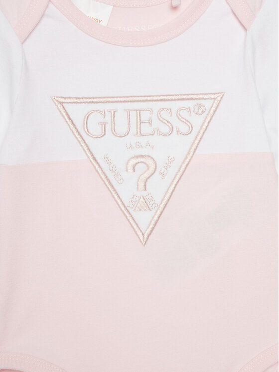 Guess Guess Набір боді і штани H5YW08 J1314 Рожевий Regular Fit