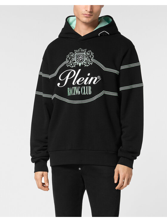 PHILIPP PLEIN PHILIPP PLEIN Mikina 22639 Čierna Regular Fit