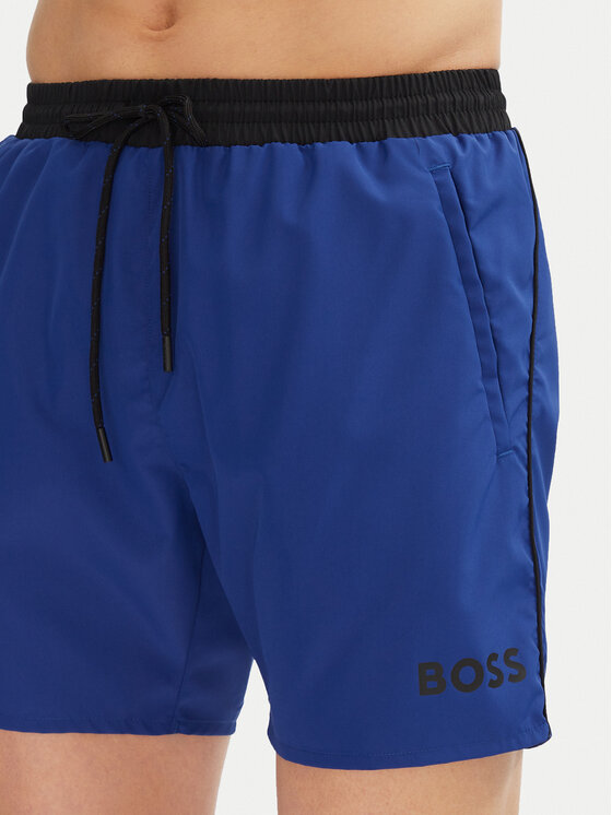 BOSS BOSS Plaukimo šortai Starfish 50514429 Mėlyna Regular Fit