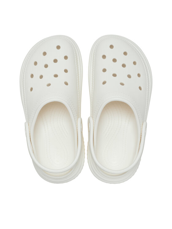 Crocs Klapki Stomp Clog 209348 Beżowy | Modivo.pl