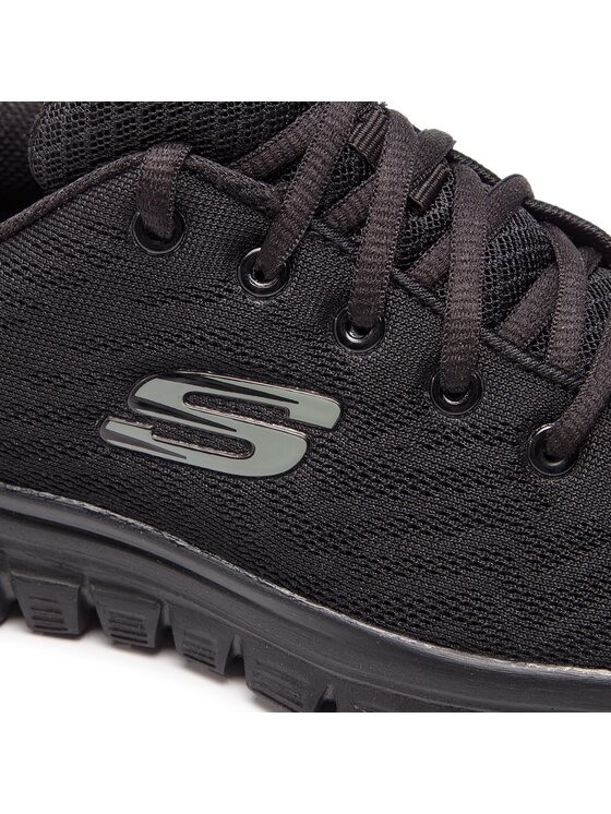 Skechers Skechers Sportcipők Get Connected 12615/BBK Fekete