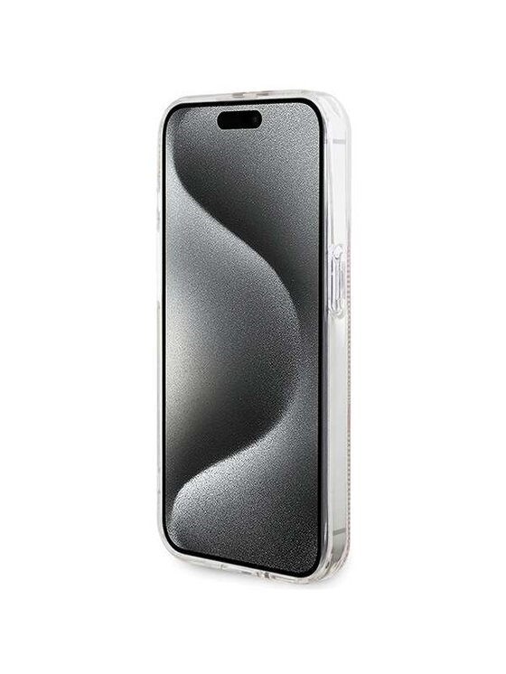 Guess Guess Etui na telefon Apple iPhone 15 Pro Różowy