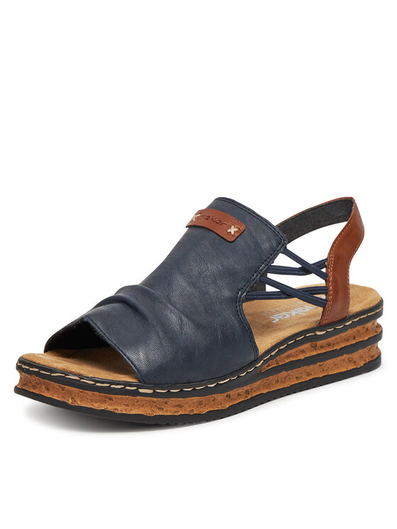 Rieker Rieker Sandalen 62962-14 Dunkelblau