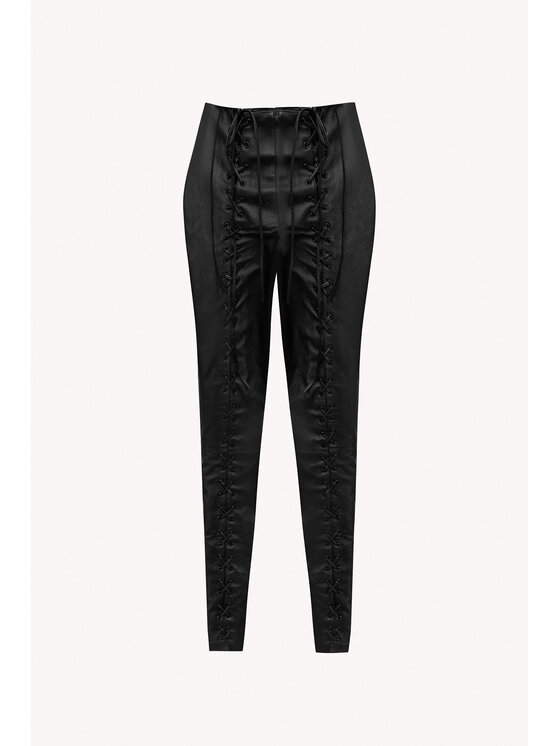 Epuzer Epuzer Pantaloni di pelle Sculpt leather Nero Standard Fit