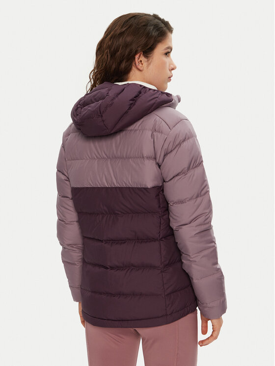 Jack Wolfskin Jack Wolfskin Kurtka puchowa Ather Down A60330 Fioletowy Regular Fit