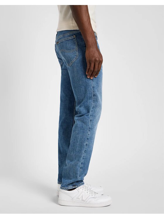 Lee Lee Jeansy RIDER Niebieski Slim Fit
