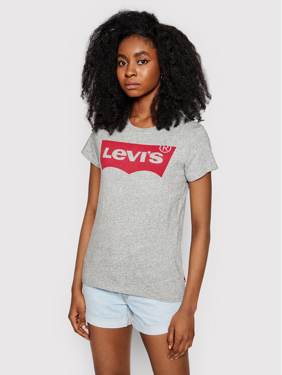 Levi's® Levi's® T-shirt Perfect Graphic Tee 7369-0263 Grigio Regular Fit