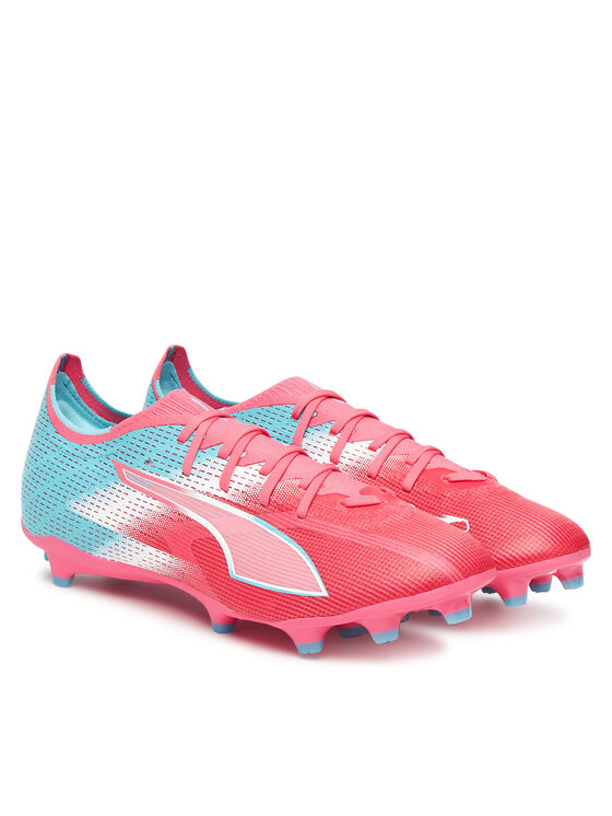 Puma Puma Buty do piłki nożnej Ultra 6 Match Re-Charge Fg/Ag 108765 01 Różowy