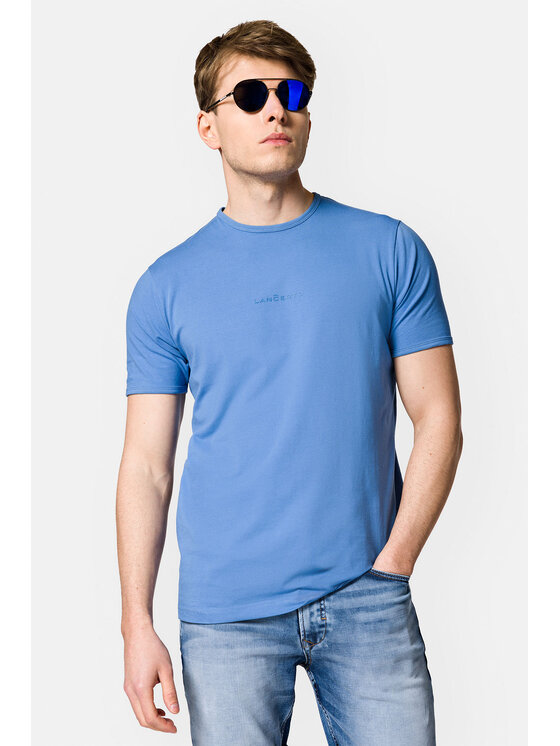 Lancerto Lancerto T-Shirt Steph TS073123000004 Niebieski Regular Fit
