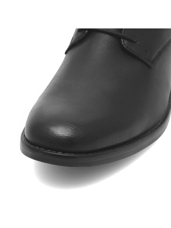 Lanetti Lanetti Schnürschuhe NORWAY-05 MBS Schwarz