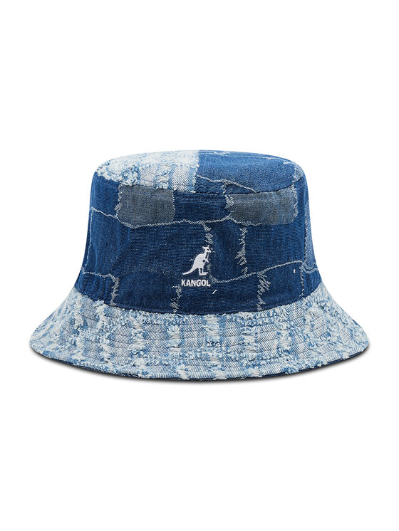 Kangol Kangol Klobouk Denim Mashup Bucket K5296 Tmavomodrá