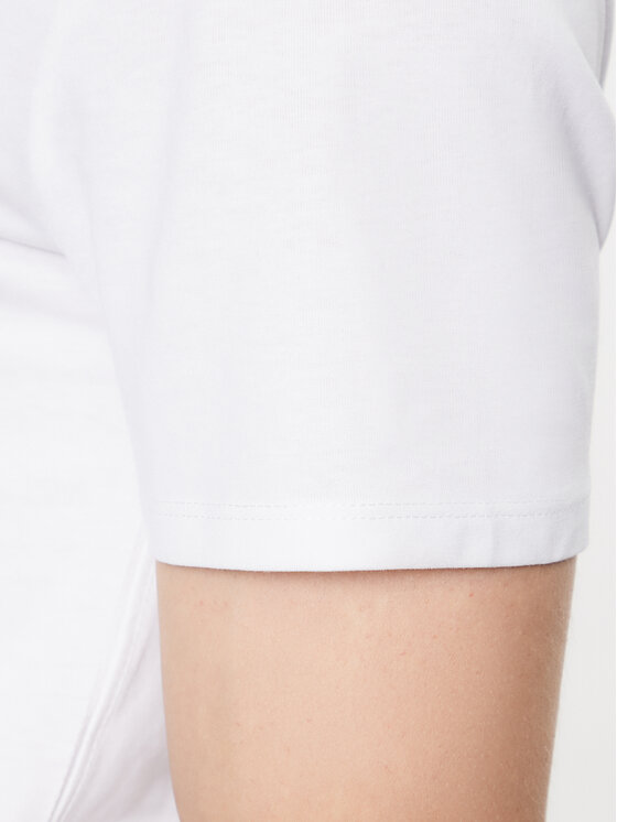Guess Guess Tričko M2YI37 I3Z14 Biela Slim Fit