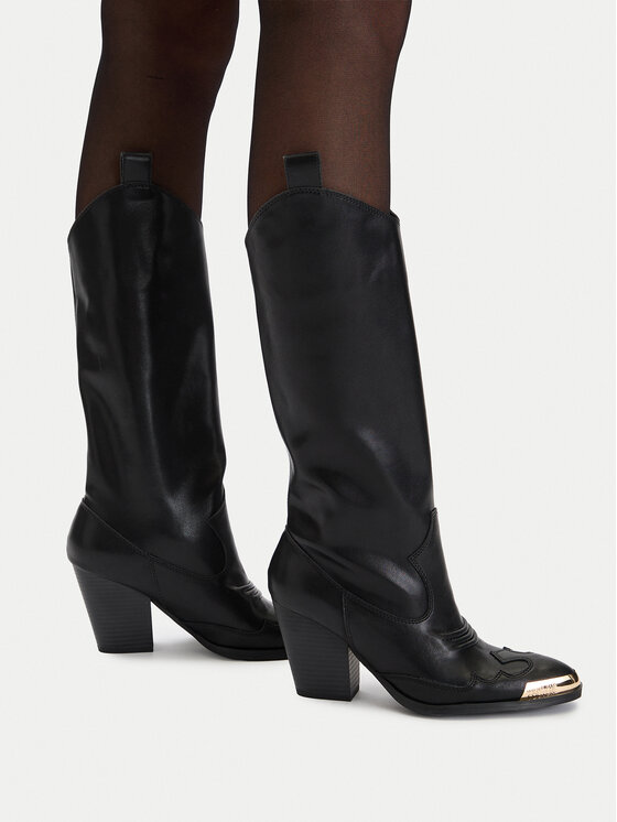 Versace Jeans Couture Versace Jeans Couture Каубойски обувки 79VA3S12 Черен