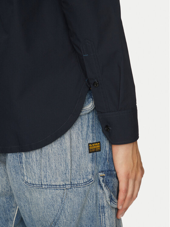 G-Star Raw G-Star Raw Košeľa Cpo Utility D26470-C973 C742 Tmavomodrá Regular Fit