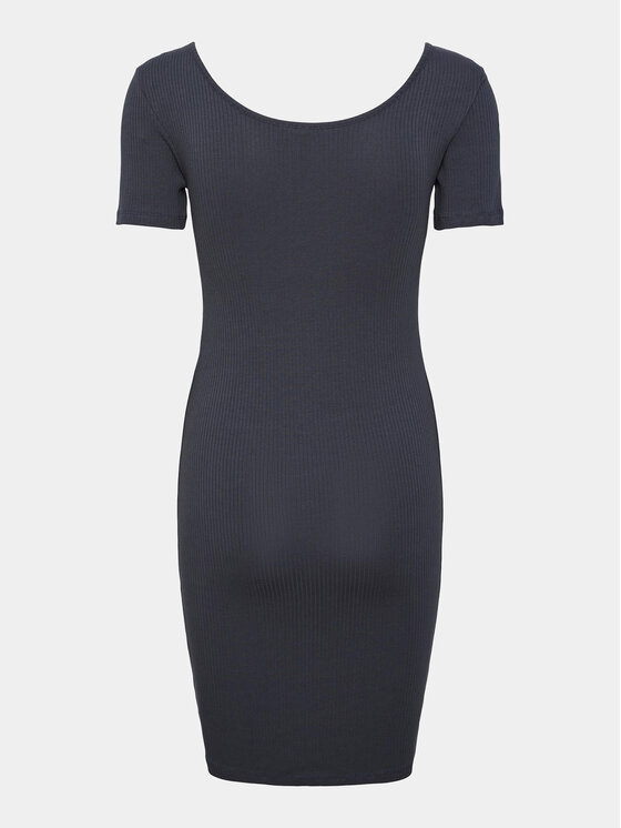 Pieces Pieces Hétköznapi ruha Kitte 17146324 Sötétkék Slim Fit