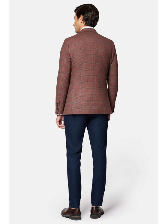 Lancerto Lancerto Marynarka Nailsea MA073124000001 Pomarańczowy Slim Fit