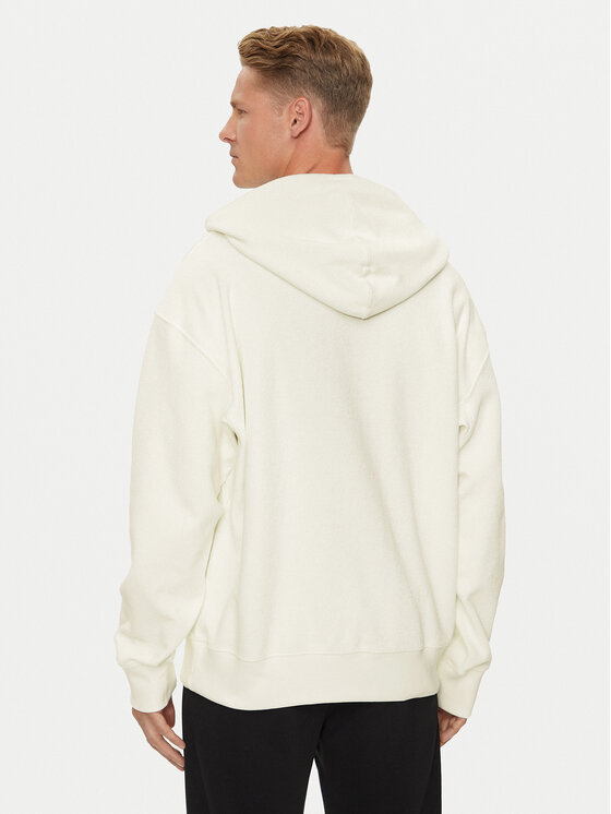 adidas adidas Felpa Elevated ALL SZN Terry Loop IY6577 Bianco Loose Fit