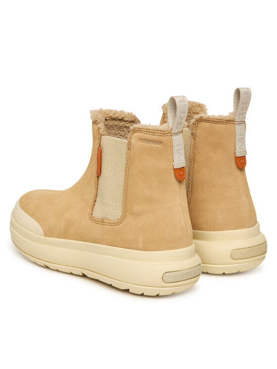 Merrell Merrell Kotníková obuv s elastickým prvkem Arquette Thermo J007066 Hnědá