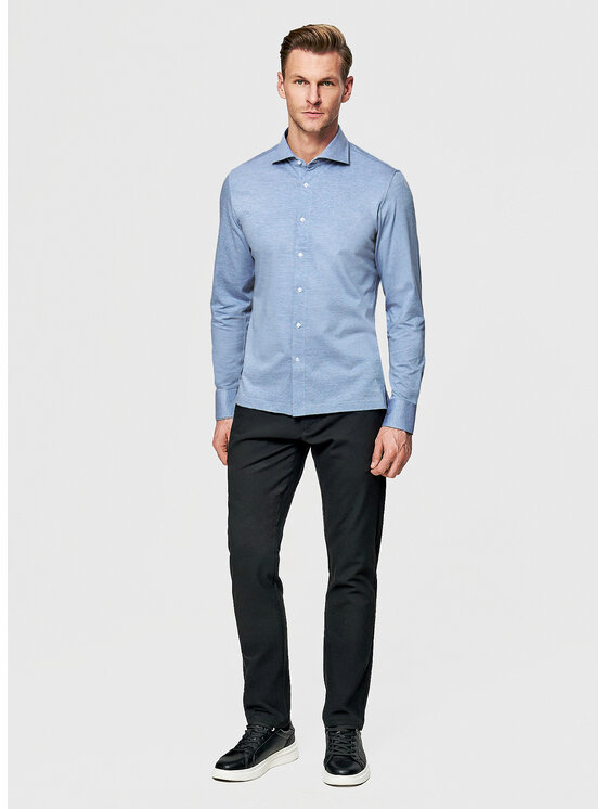 Pako Lorente Pako Lorente Koszula P26SF-1X-014 Niebieski Classic Fit