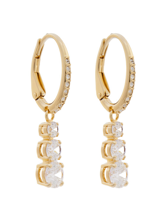 Swarovski Kolczyki kreole Stilla Attract 5723300 Złoty