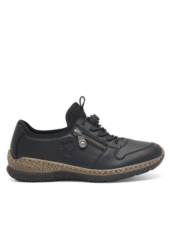 Rieker Rieker Halbschuhe N32G0-00 Schwarz