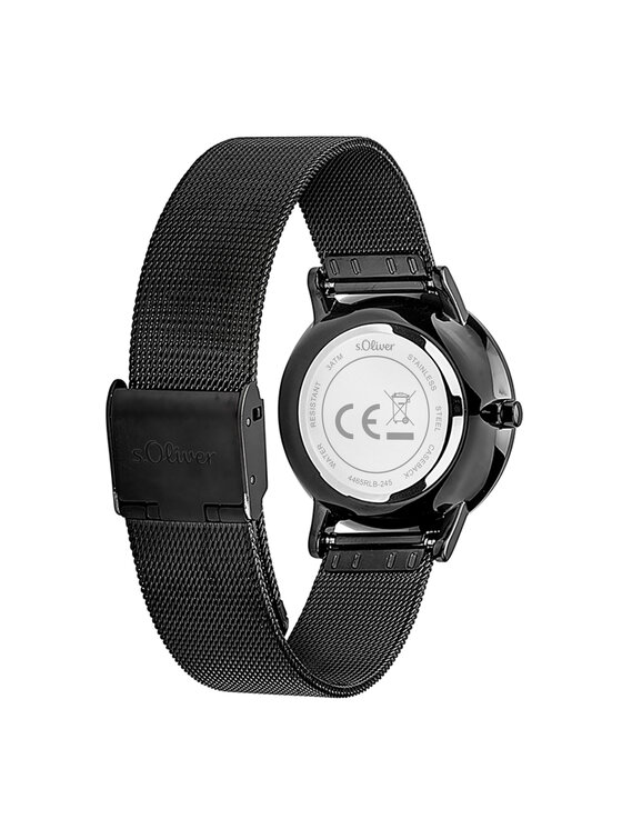 s.Oliver s.Oliver Zegarek 11345 Czarny