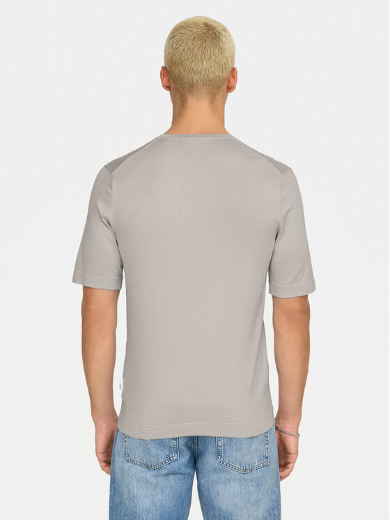 Only & Sons Only & Sons T-Shirt Wyler 22022928 Beżowy Regular Fit