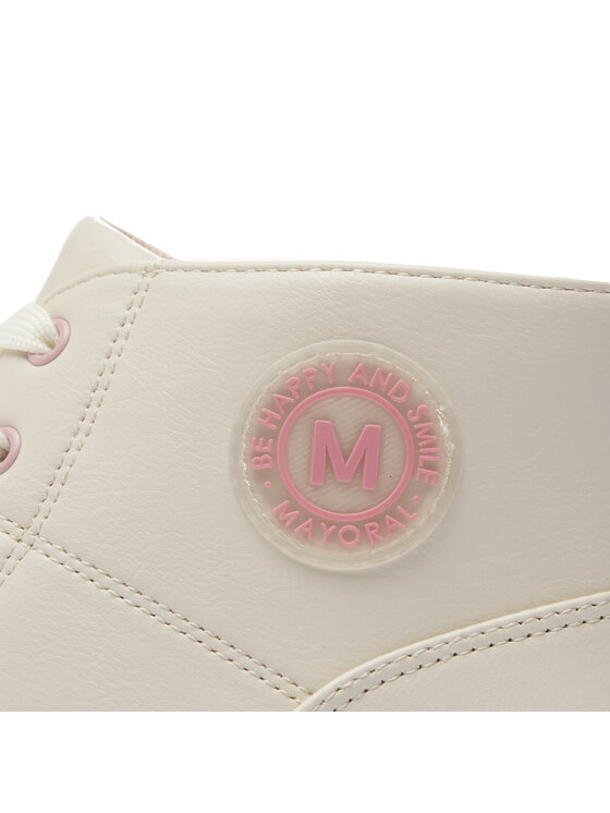 Mayoral Mayoral Schnürstiefeletten 48451 Écru