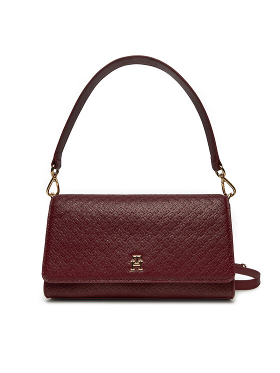 Női Táska Tommy Hilfiger, Bordó, AW0AW16933