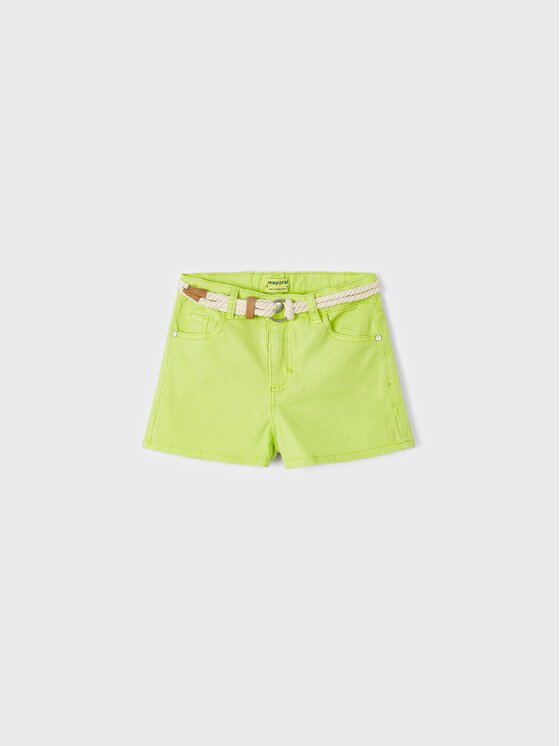 Mayoral Mayoral Шорти з тканини 234 Зелений Regular Fit
