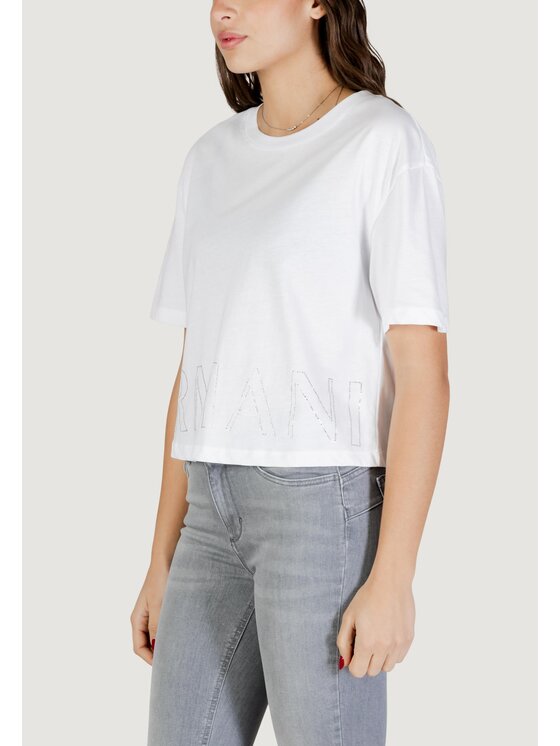 Armani Exchange Armani Exchange T-shirt XW001709 AF17172 Bianco Casual Fit