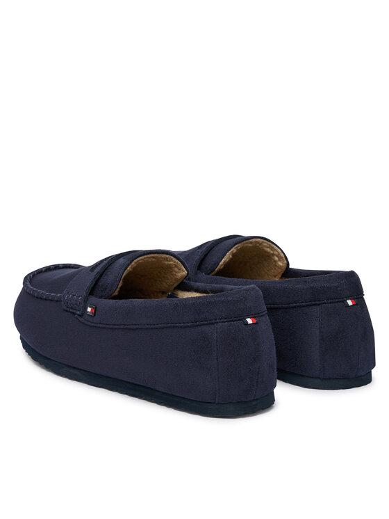 Tommy Hilfiger Tommy Hilfiger Sussid Hilfiger Driver House Shoe FM0FM06012 Tumesinine