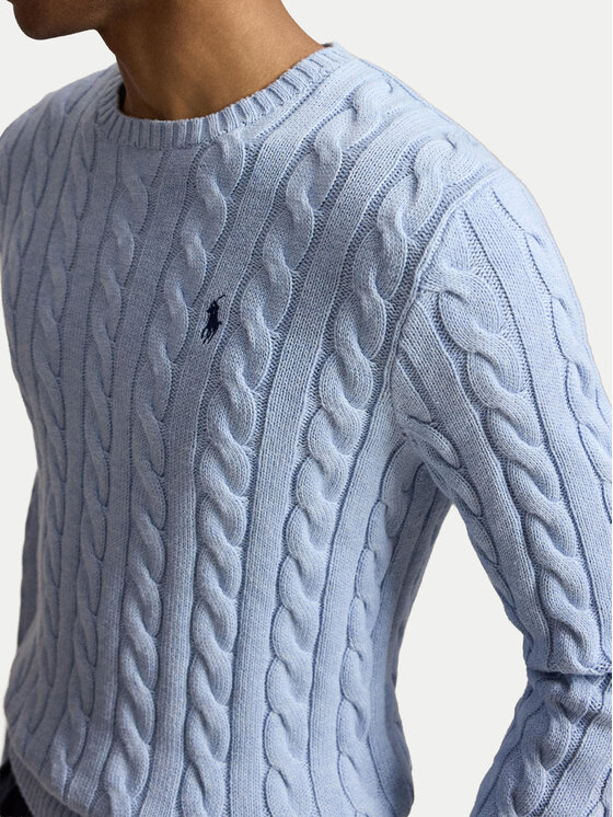 Polo Ralph Lauren Polo Ralph Lauren Kampsun Cable 710775885545 Helesinine Regular Fit