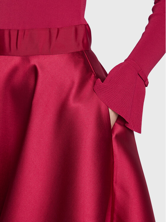 Ted Baker Ted Baker Rochie cocktail Zadi 258627 Vișiniu Regular Fit