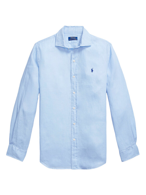 Polo Ralph Lauren Polo Ralph Lauren Cămașă 710968915008 Albastru celest Slim Fit