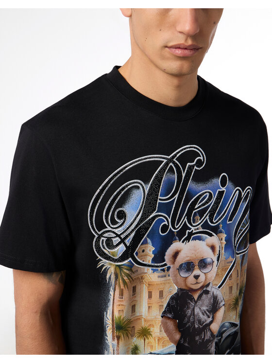 PHILIPP PLEIN PHILIPP PLEIN T-Shirt 29885 Czarny Regular Fit