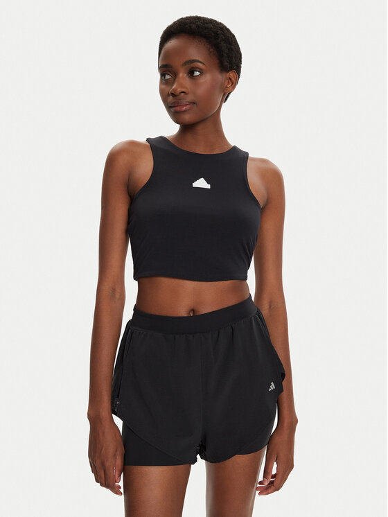 adidas Top City Escape IQ4828 Čierna Slim Fit