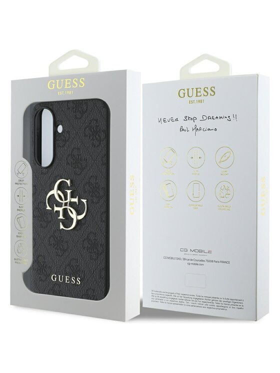 Guess Guess Etui na telefon Samsung Galaxy A36 Czarny