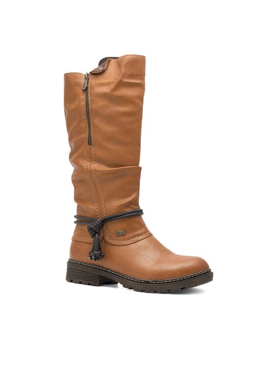 Rieker Rieker Čižmy Z4758-24 Hnedá