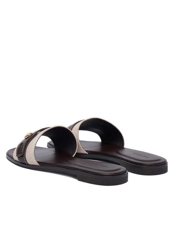 Tory Burch Tory Burch Natikače Romy Slide 183307 Smeđa