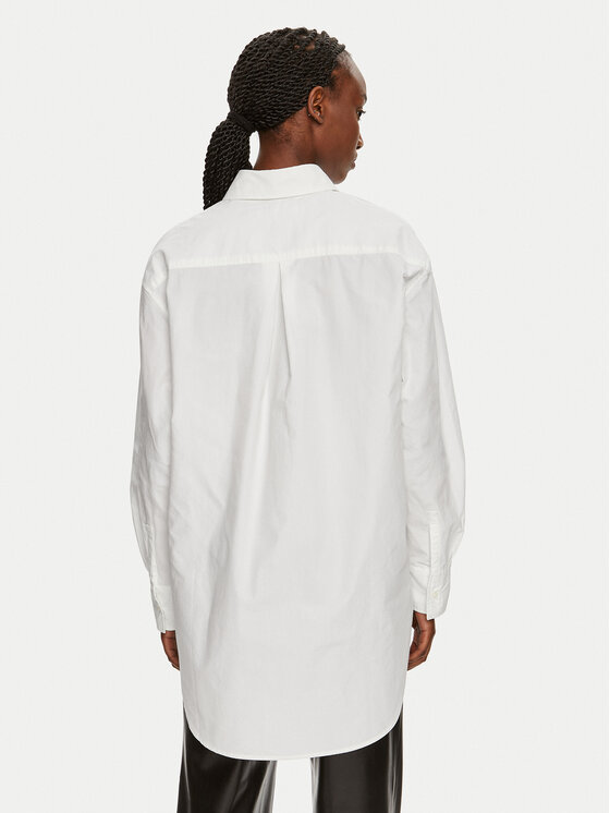 Calvin Klein Jeans Calvin Klein Jeans Marškiniai Utility J20J223867 Balta Oversize