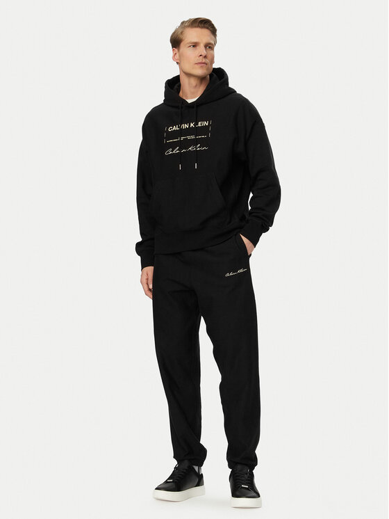 Calvin Klein Jeans Calvin Klein Jeans Džemperis LV04RF247G Juoda Regular Fit