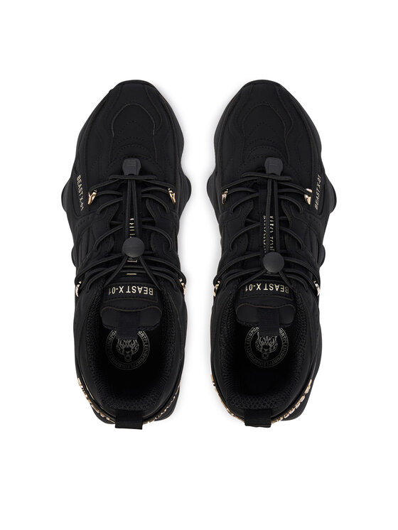 Plein Sport Plein Sport Сникърси Runner Beast X-01  FAFS USC1042 STE003N Черен