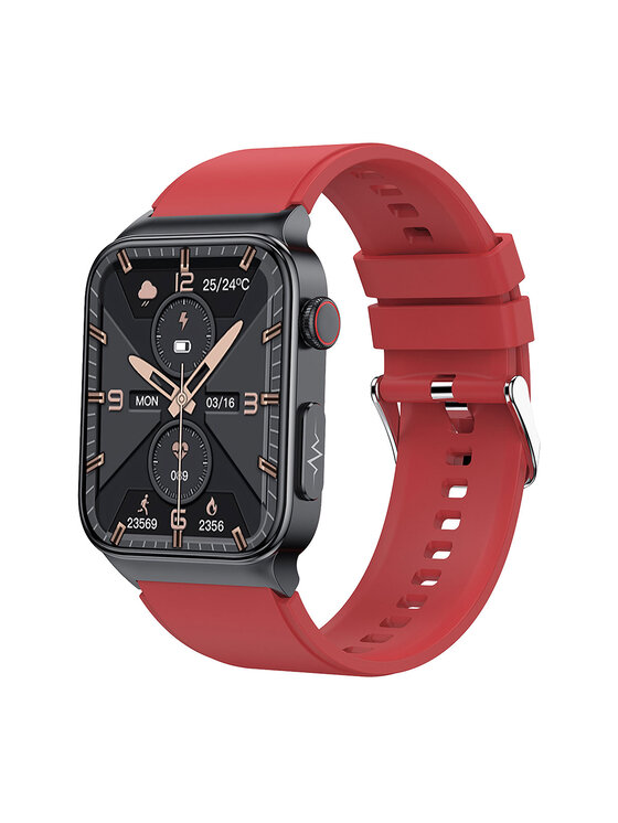 Watchmark Watchmark Smartwatch Cardio One Κόκκινο
