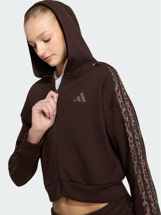 adidas adidas Bluza 165060 Brązowy Loose Fit