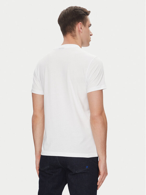 KARL LAGERFELD KARL LAGERFELD T-shirt A2M17074 Bijela Regular Fit