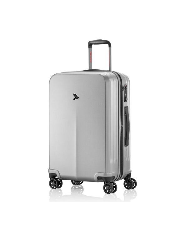 Pack Easy Pack Easy Walizka średnia 324328 Srebrny
