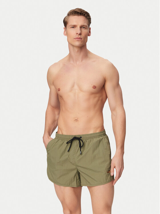 Aeronautica Militare Aeronautica Militare Pantaloni scurți pentru înot 261BW0231UCT04311 Verde Regular Fit