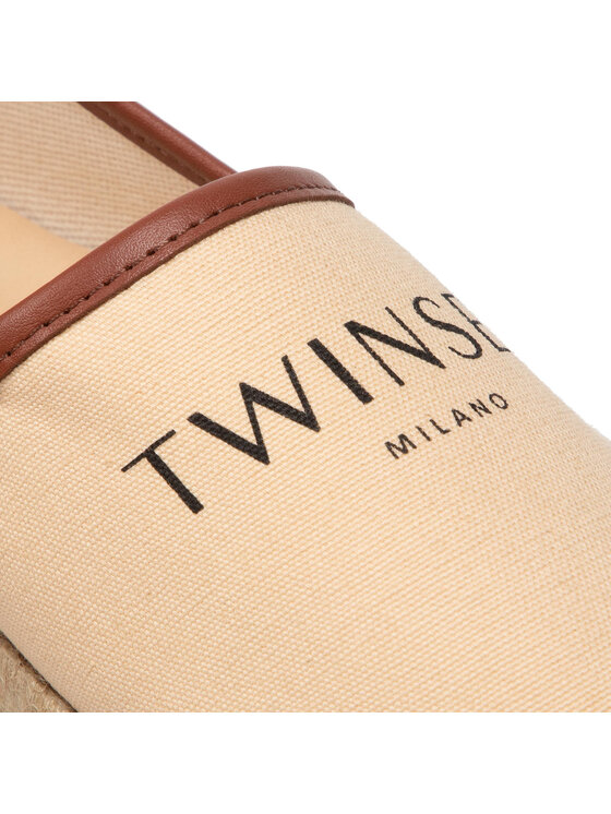 TWINSET TWINSET Еспадрильї 221TCT090 Бежевий